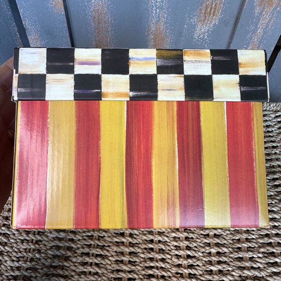 MacKenzi -Childs Storage Gift Boxes Set Of Two - Picture 4 of 16